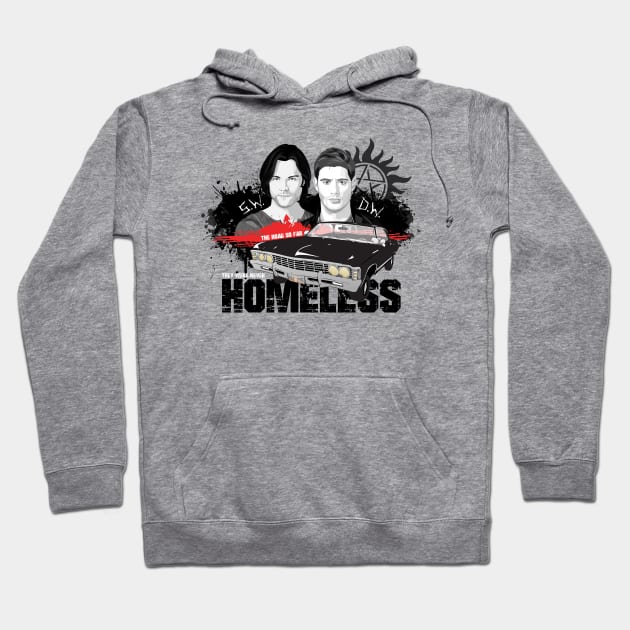 They Were Never Homeless Hoodie by potatonomad